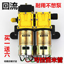 农用电动喷雾器双泵高压回流直流打药 台州信利达12V双核动力水泵