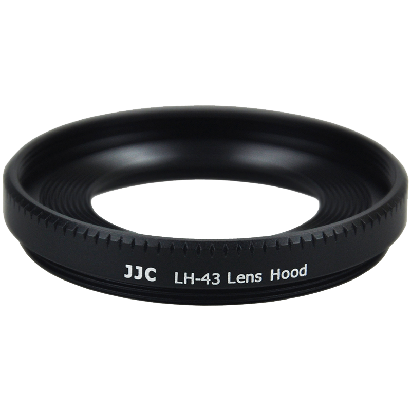 JJC适用于佳能EW-43遮光罩EF-M 22mm F2 STM镜头保护罩M50II M6II M200 M10 M5 M3微单相机22 f2定焦镜头配件