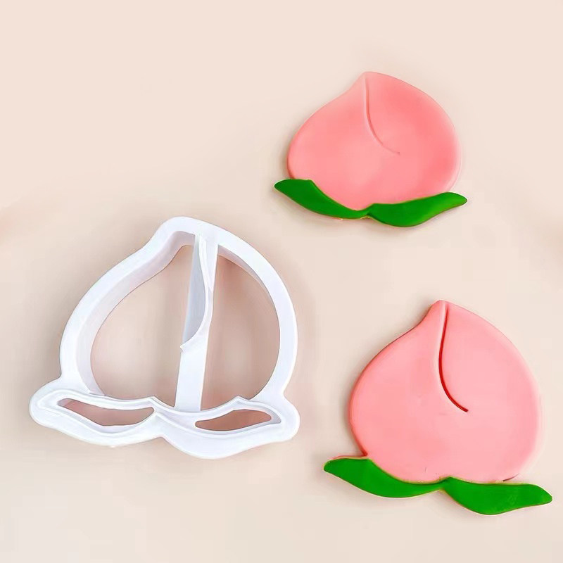 寿桃压模桃子硅胶模具蛋糕装饰