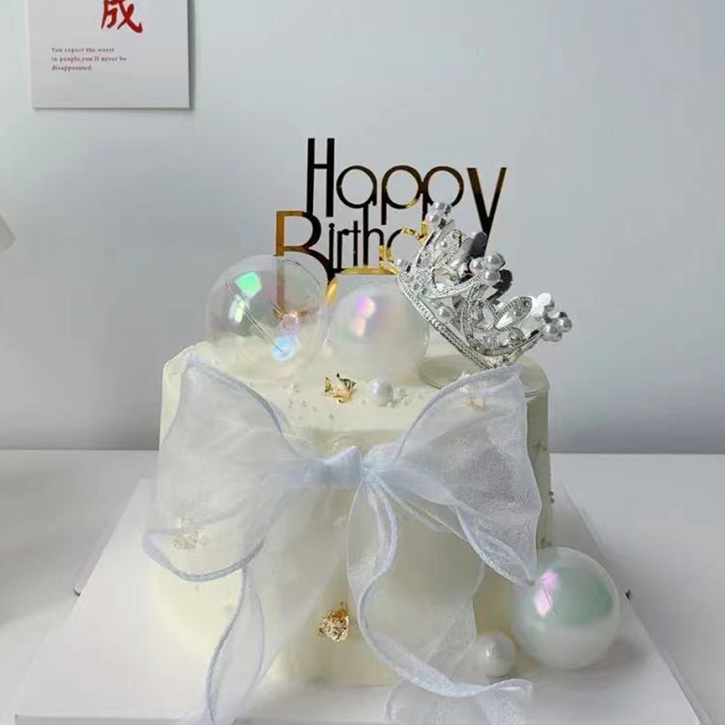 网红仙女唯美生日派对蛋糕装饰