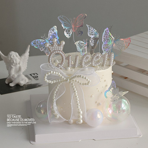38女神节蛋糕装饰钻石Queen插件