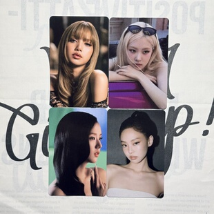 blackpink专辑周边小卡正版官方真卡学生版 高阳MD满额卡保正保真