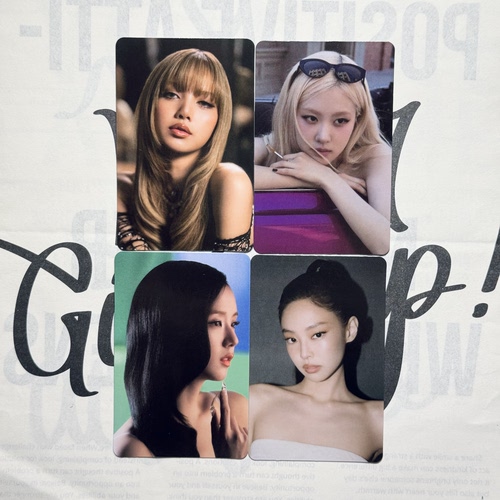 blackpink专辑周边小卡正版官方真卡学生版 高阳MD满额卡保正保真
