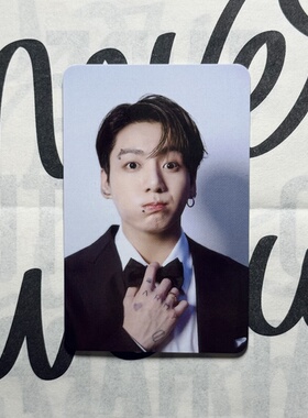 田正国小卡正版官方真卡 BTS防弹少年团 西装果 thefact固卡 TMA