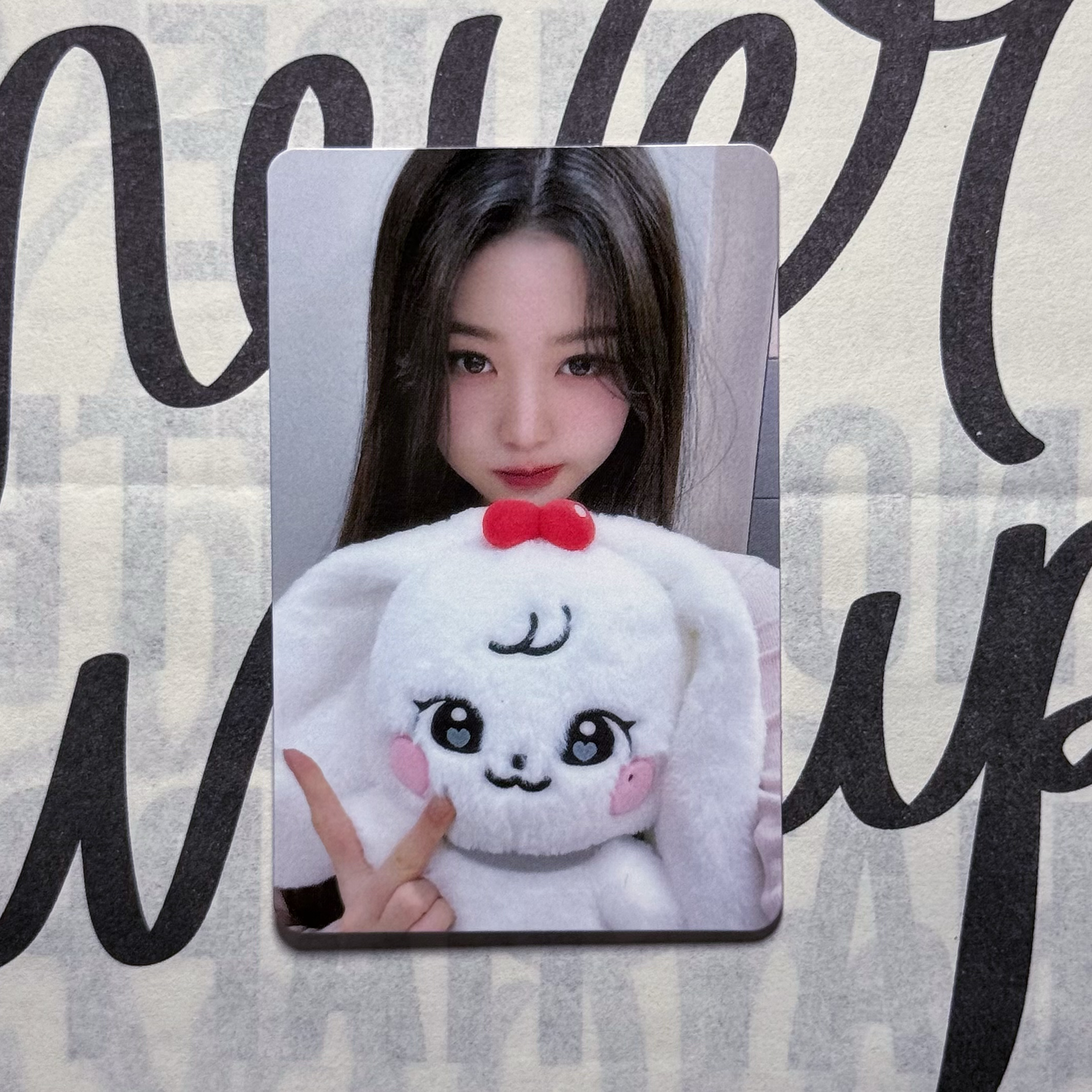 张元英小卡正品官方真卡minive快闪03大娃圆卡现货包邮ive芙周边