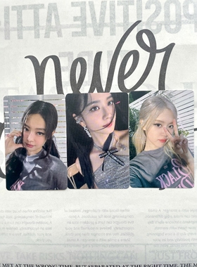 正品BLACKPINK满额小卡wvs会员首尔安可演唱会day1金智秀韩国女团