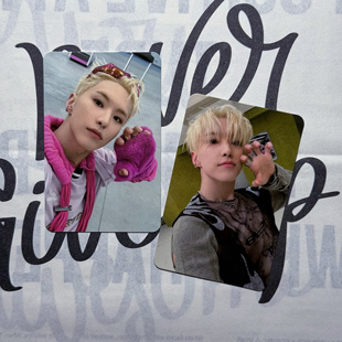 权顺荣小卡正版hoshi seventeen豪雨 HxW wm幸运卡 黑5粉 虎爪荣