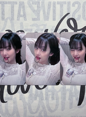 金米妮小卡正版SOLO专辑 dmm签售特典卡Minnie头绳ver送闺蜜礼物