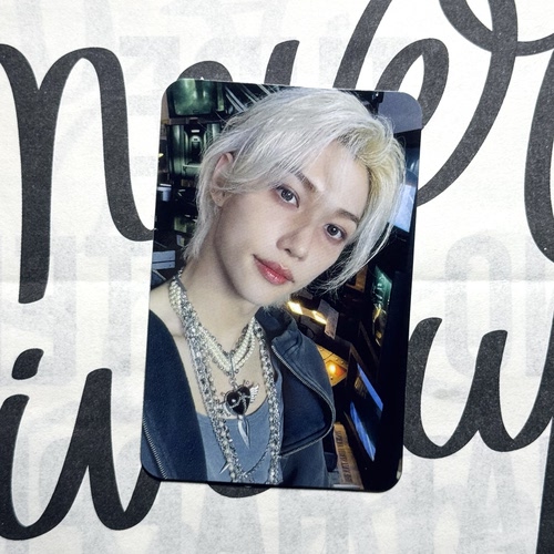 straykids专辑小卡官方正品李龙馥 am项链菲小卡felix正版