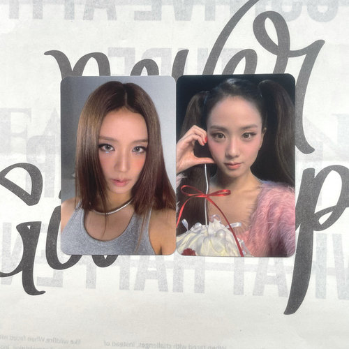 jisoo金智秀小卡k4应募AMORTAGE 新专solo专特典卡片chulo2蛋糕秀