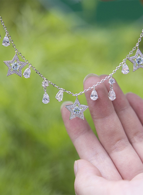 雁鸿饰界托帕石s925银女