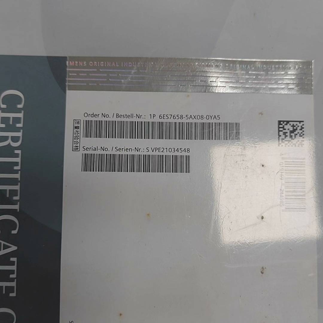 议价6ES7658-5AX08-0YA5未拆封实图