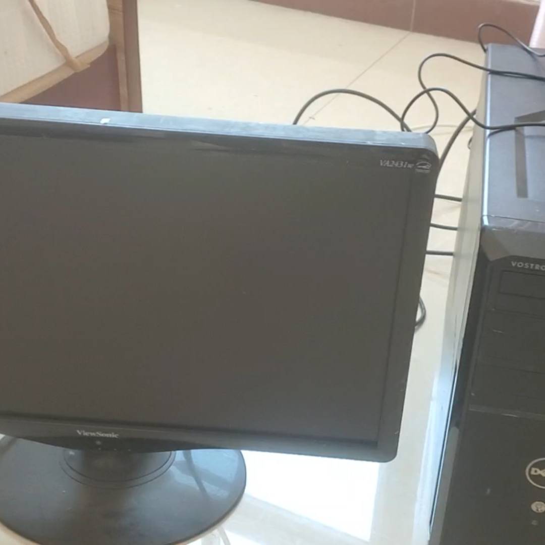 议价优派viewsonic VA2431W显示器，生产日期201