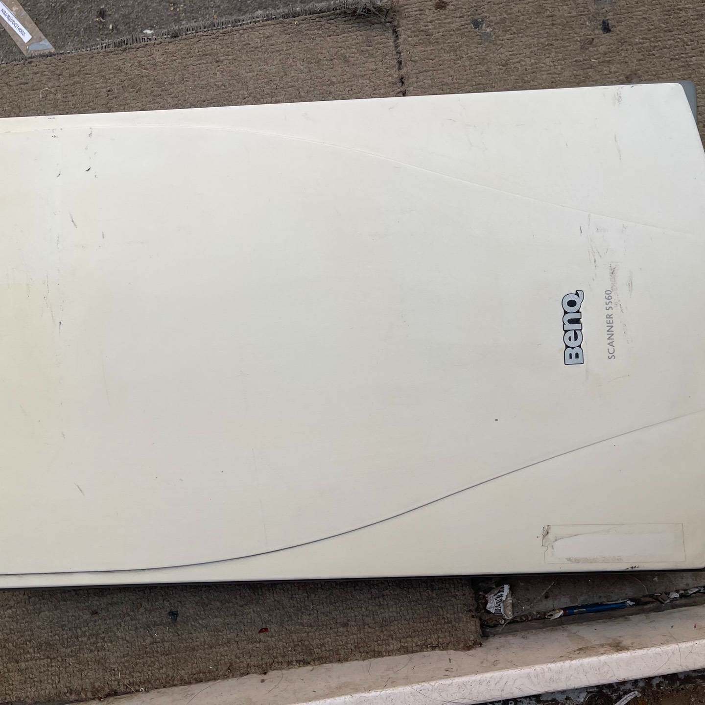 议价明基5560扫描仪 没有电源机器包好