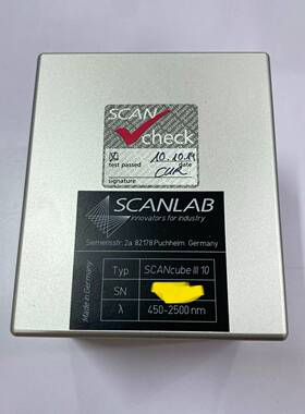 议价进口振镜scancube 10光斑 多波长 光纤10