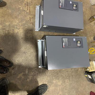 议价F740变频器45KW，55KW，实物拍摄，成色漂亮，功