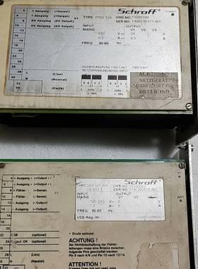 议价德国Soff施洛福线性电源三个，PGG124，3EK1