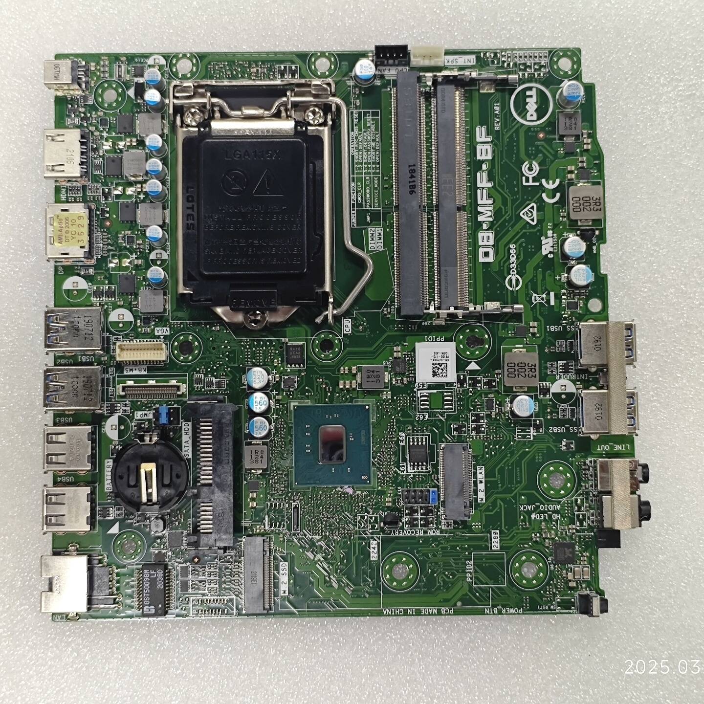 议价戴尔DELL Optiplex 3050 MFF主板D8-M
