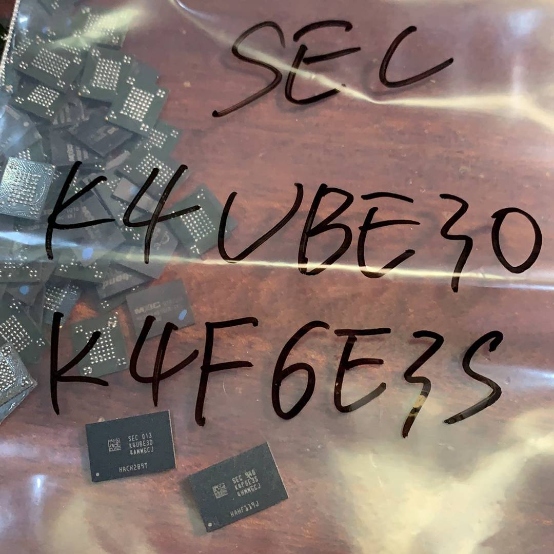 议价K4UBE30，K4F6E3S，K4F8E30拆机包好