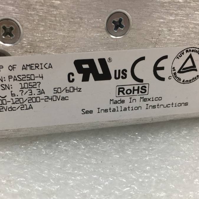 议价PAS250-4工业工控设备电源12VDC21A实图