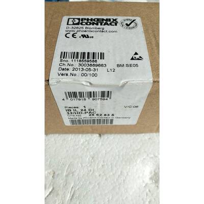 议价全新原装 PHCENIX  IB IL 24 DI 32/HD-PAC 2862835