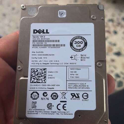 议价戴尔/DELL 300G 15K ST9300653SS 2