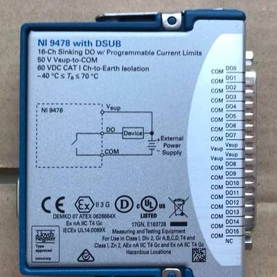 议价NI 9478模块 779940-01 16通道50μs ，