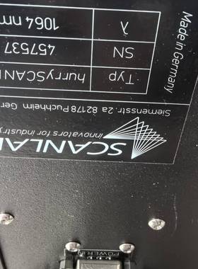 议价德国原厂进口振镜SCANLAB型号：hurrySCANII