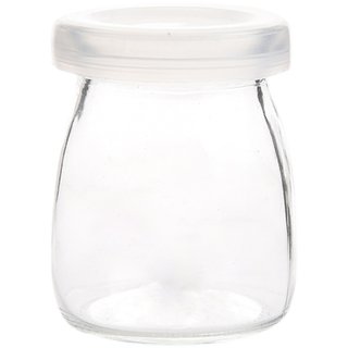 100ml玻璃瓶布丁牛奶酸奶杯带盖酸奶瓶慕斯果冻杯烘焙模具耐高温