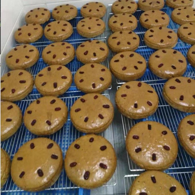 红糖发糕农家手工福糕酒店宴席红枣发糕状元糕糯米糕点早餐糕点心