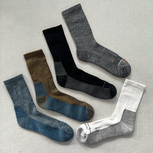 Coolmax 瑕疵款徒步登山户外男女脚底加厚保暖高筒排汗运动袜子女