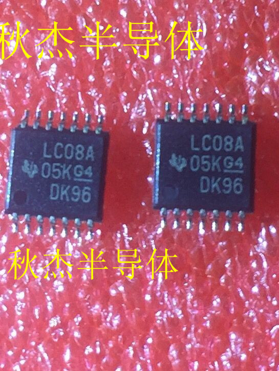芯片集成块SN74LVC08APWR全新原装 直拍 封装 TSSOP-14丝印LC08A