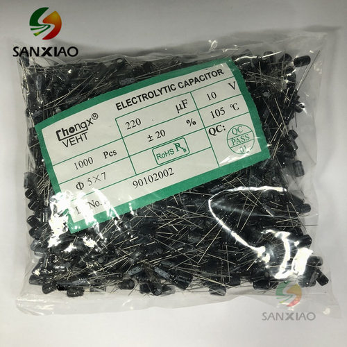 CHONGX厂家直销 插件铝电解电容10*17MM 160V47UF系列 高频直插