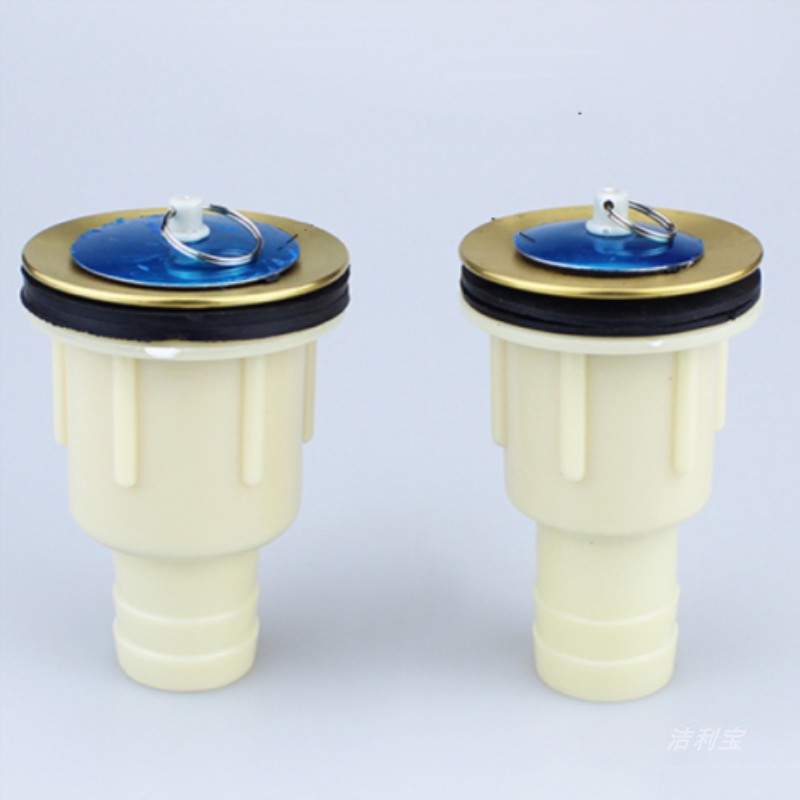 40铜石头洗衣池下水器32拖布池下水口墩布池大理石拖把下水管