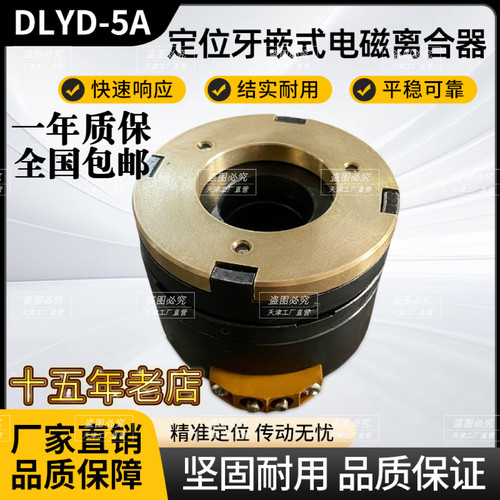 DLYD-5A 定位牙嵌式电磁离合器 DC24V 精准定位