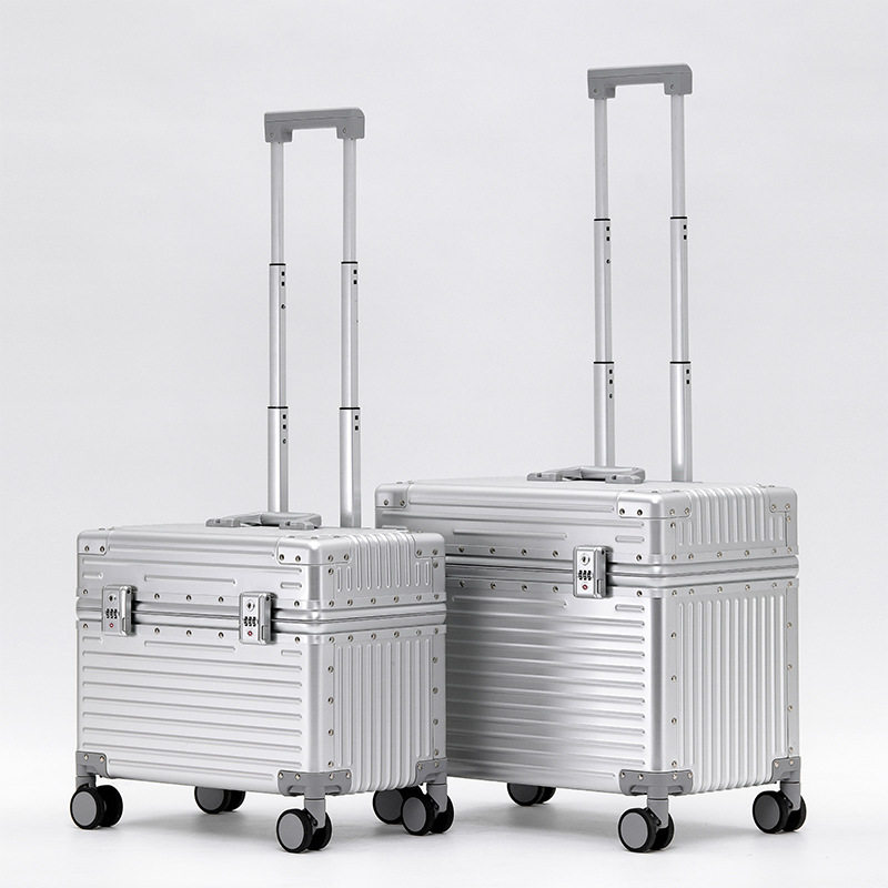 【全量检品】德国大牌代工厂全美铝合金摄影相机拉杆箱机长登机箱