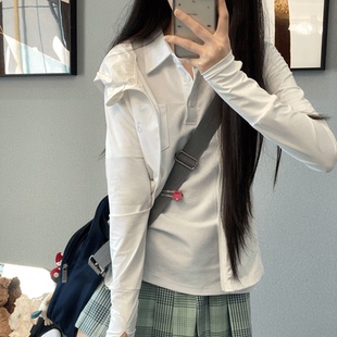 本治高等原创 连帽防晒衣 夏令时薄款jk防晒服收腰女款外套透气