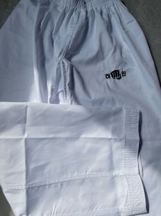 花郎武道 跆拳道训练单裤休闲欧版加肥加厚 2件包邮均码可定制
