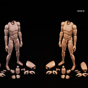 现货 御车族 高性价比 男素体MX02 2.0改进版 1比6兵人手办可动