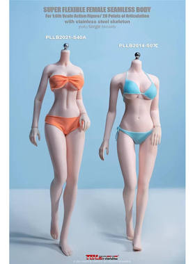 现货 TBLeague 1比6 高挑型包胶女素体 PLLB2021-S40/41 可动兵人