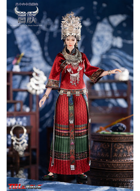 补款 TBLeague 1/6 56个民族之 苗族 PL2025-235 可动人偶