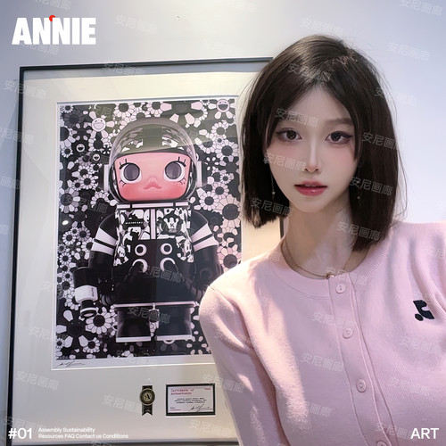 珍藏三代25新安尼画廊挂画MEGA SPACE MOLLY 100%周年系列3装饰画