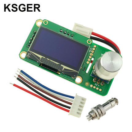 KSGER焊接T12 DIY焊台散件STM32 OLED V2.1S控制板主板智能维修