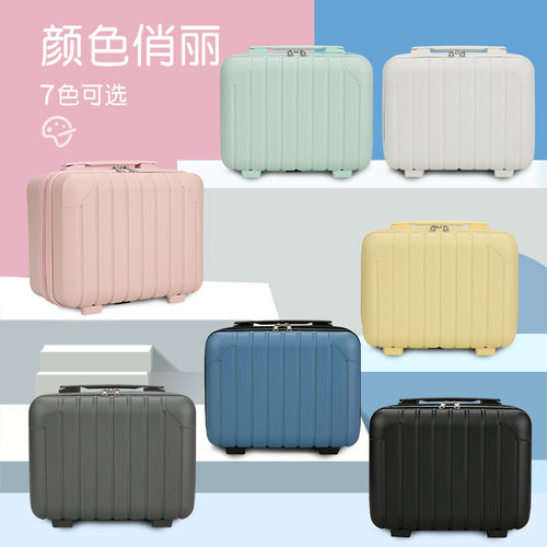 纯色复古包角手提箱33