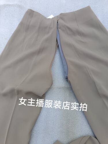 开档休闲裤女隐形拉链定做免脱户外腰围70-72cm裤长97cm弯腰裤