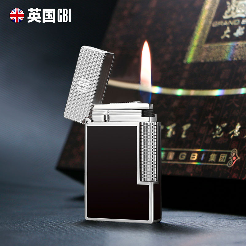 英国GBI朗声打火机钢音充气明火