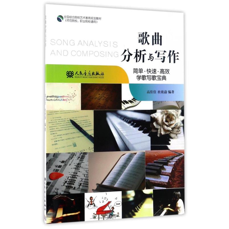 二手歌曲分析与写作 高佳佳 人民音乐出版社