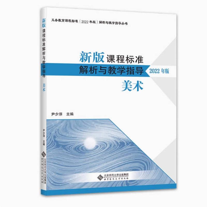 二手新版课程标准解析与教学指导 美术 尹少淳 北京师范大学出版