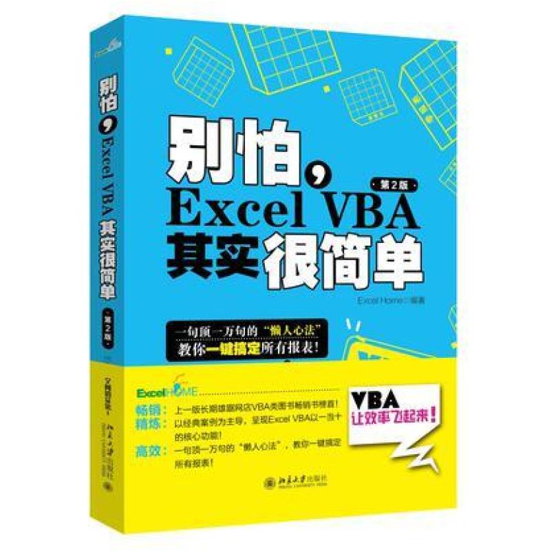 二手别怕，Excel VBA其实很简单（第2版） ExcelHome 北京大学出