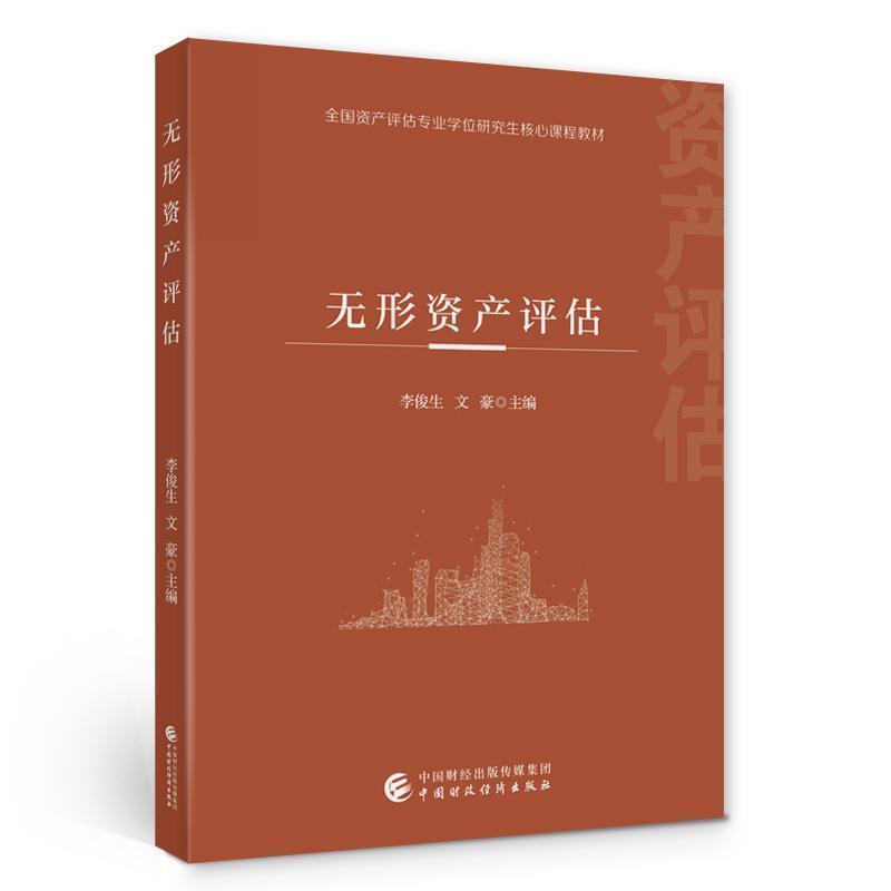 二手无形资产评估 李俊生 中国财政经济出版社